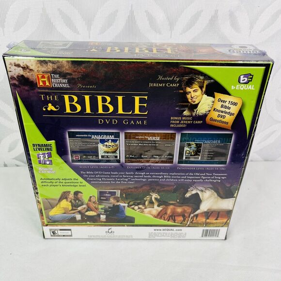 5 for $25| The History Channel presents The Bible DVD Game - Picture 2 of 9